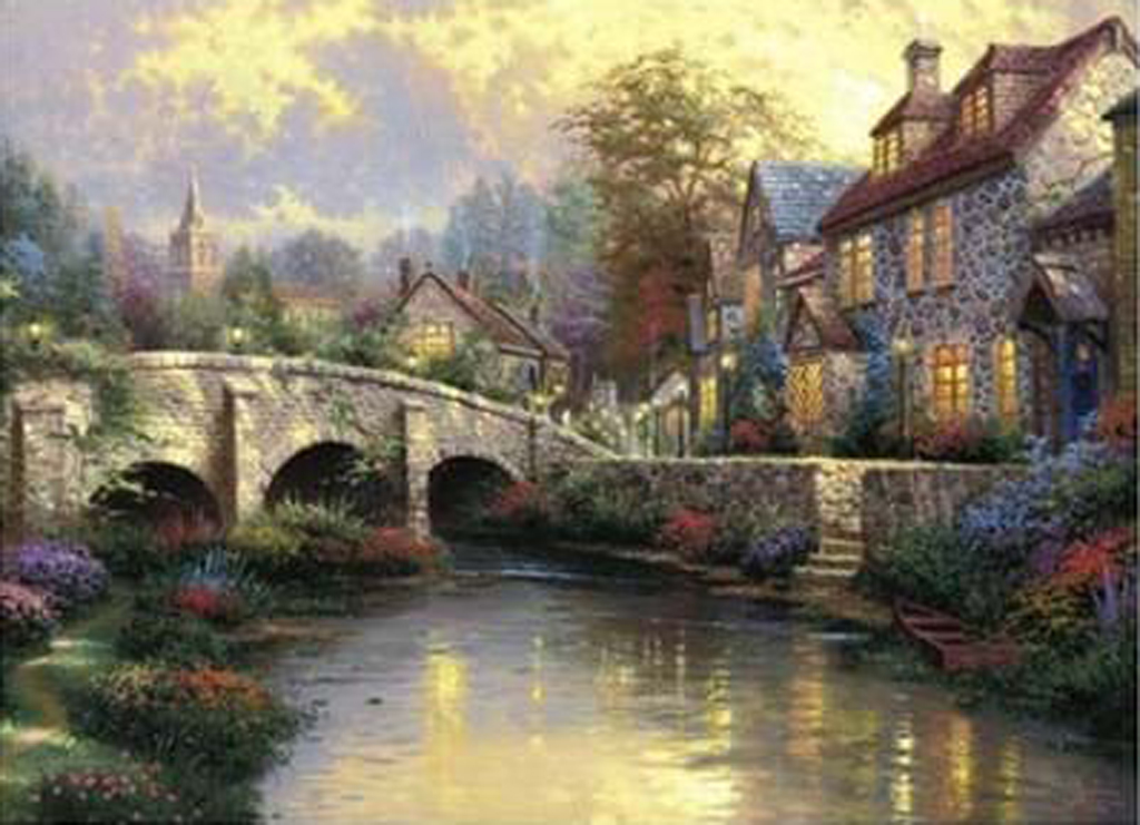 Cobblestone Brooke (En el puente)