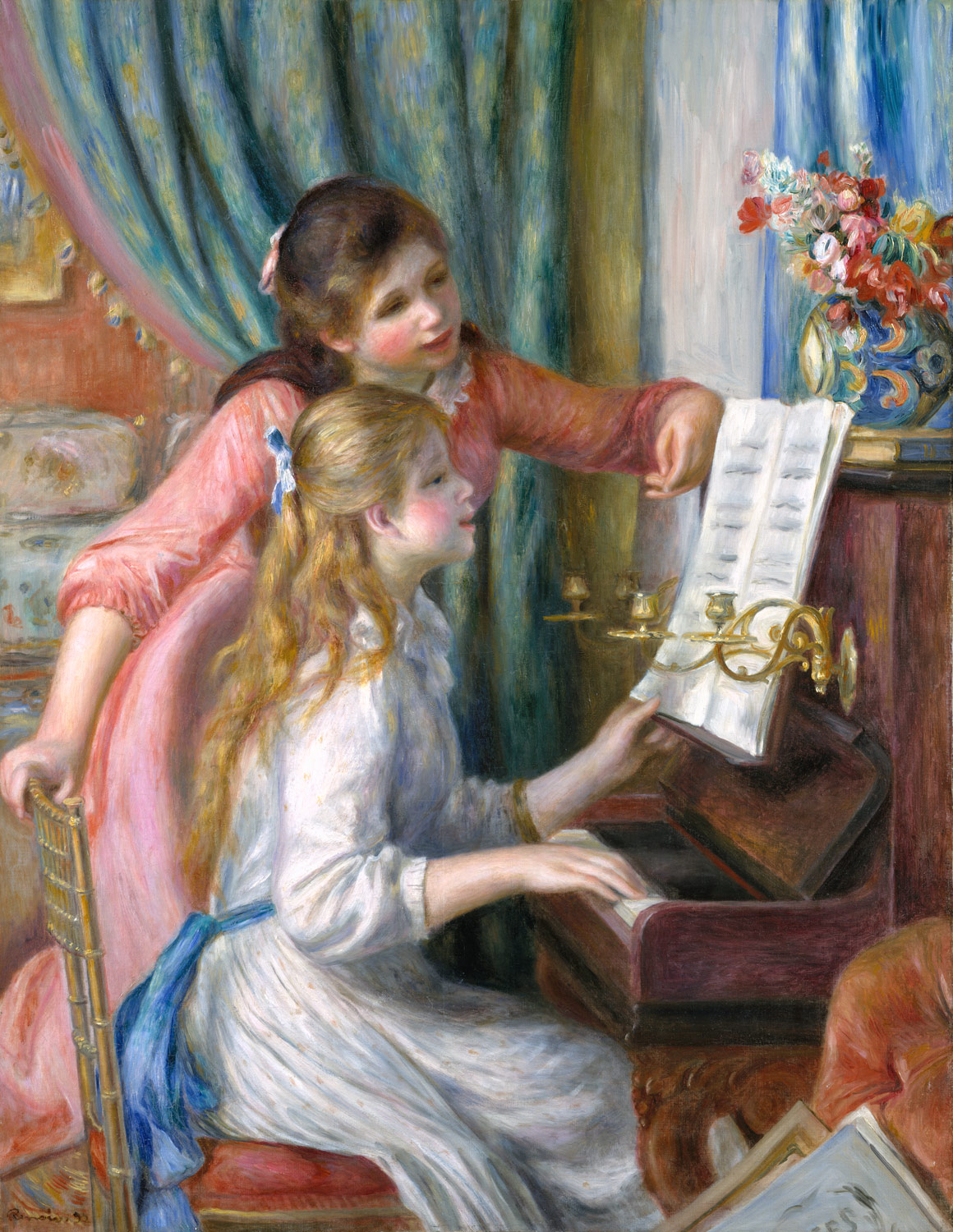 Muchachas en el piano (Girls at the piano)