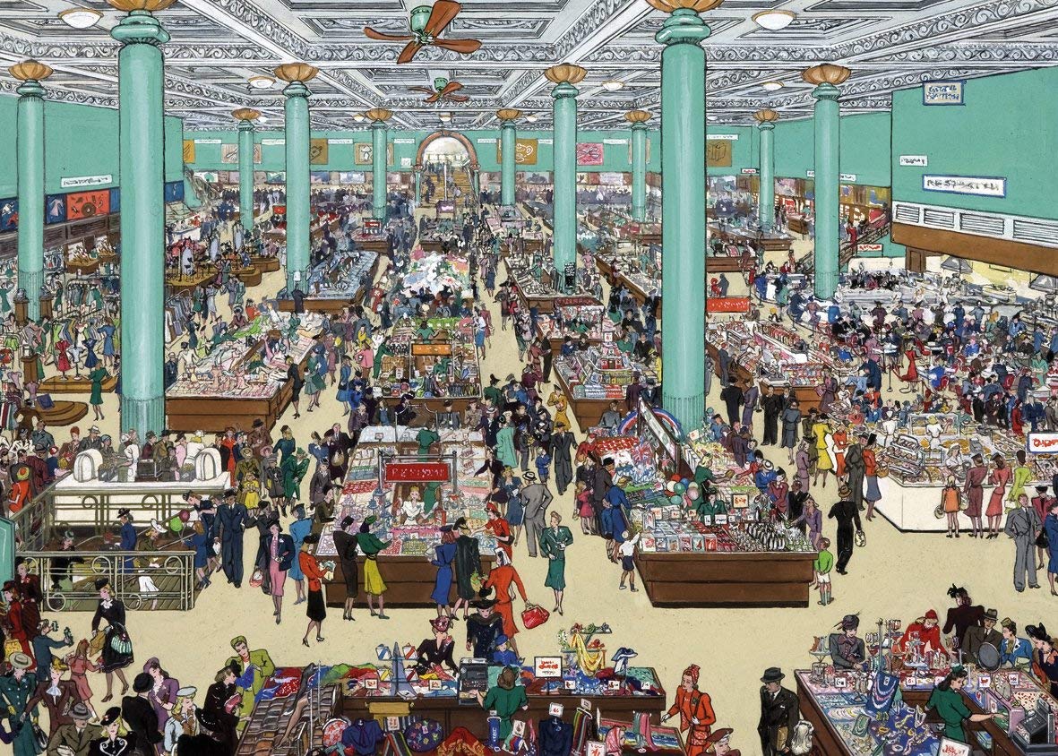 A typical department store